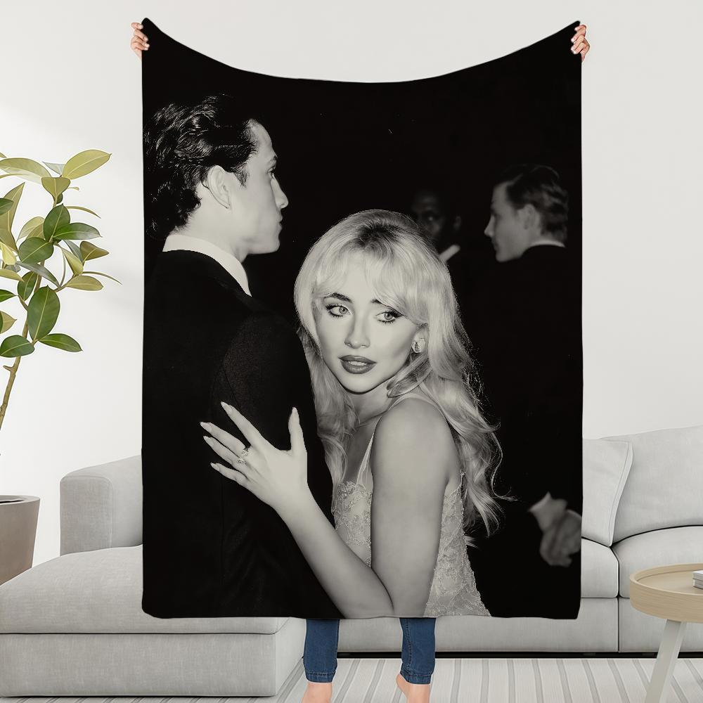 Blanket Throw S-SabrinaS-ES Super Cosy Plush Living Room Sofa Mans Couch Childish Birthday Best C-CarpenterS-ES Friend Gifts