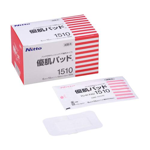 Nitoms Gentle Skin Pads (6cm x 10cm) Pad Size (3cm x 6cm) 50 Sheets 1510