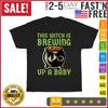 This Witch Is Brewing Up A Baby, Halloween New Mom To Be T Shirt Men Women NEW