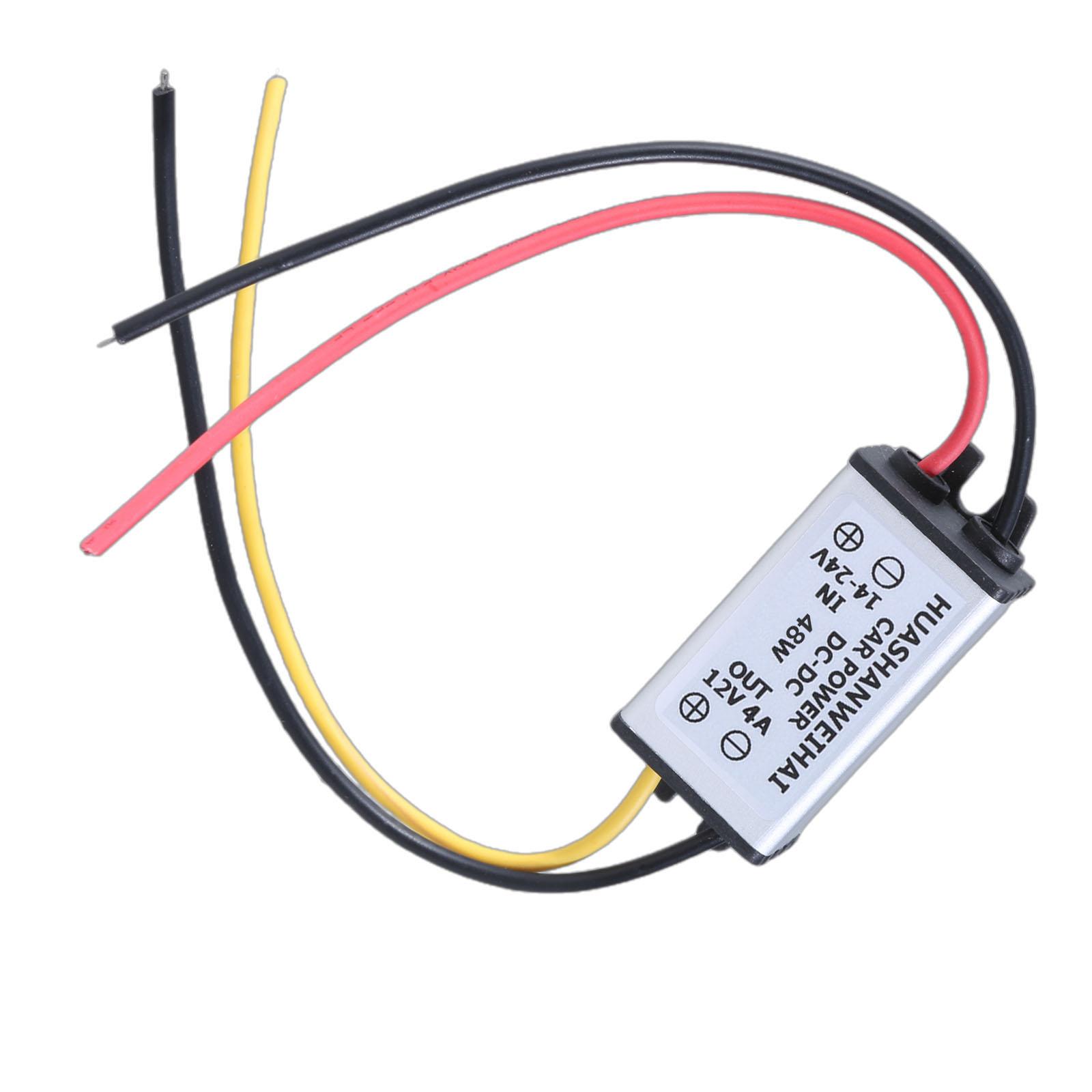 

Автомобильный преобразователь питания DC14V-24V в 12V 3A/4A Регулятор Преобразователь постоянного тока Преобразование постоянного тока для 12V устройства 4A