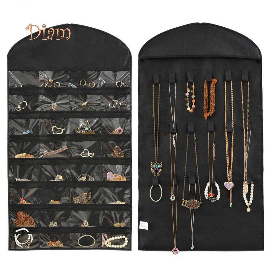 Diamin Necklace Bracelet Earring Pouch Organizer Display Bag