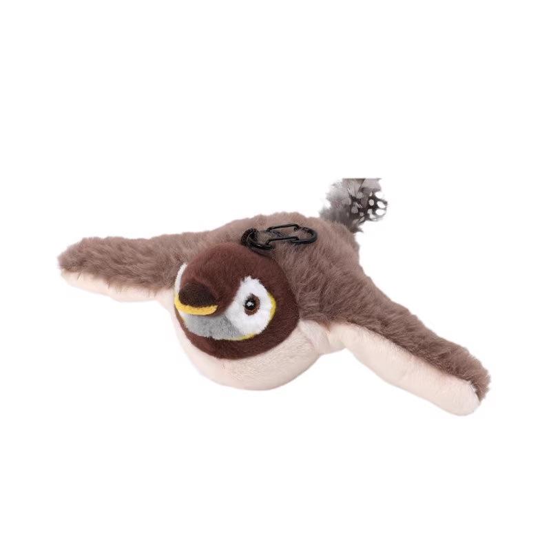 Kitty Jitter Sparrow: USB Rechargeable Interactive Cat & Dog Toy for Boredom Relief