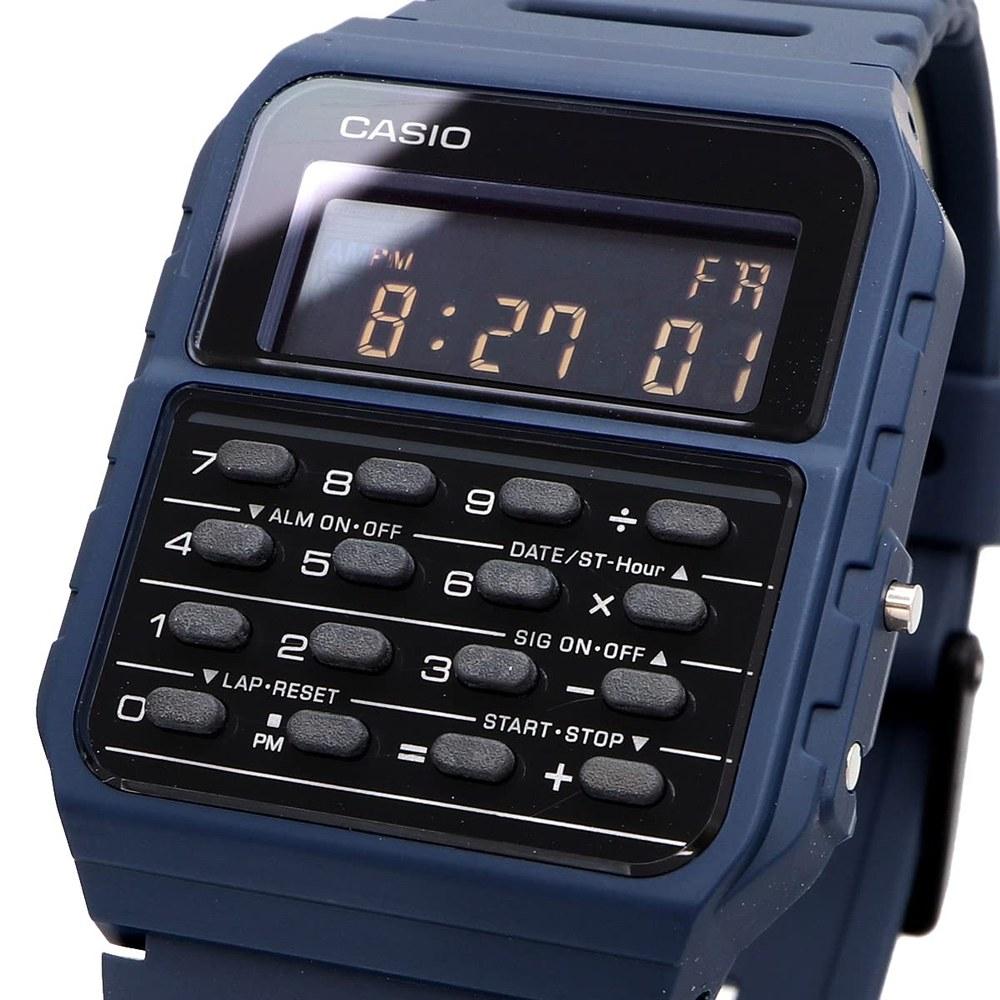 Casio Wristwatch CA-53WF-2B Calculator Function International Model
