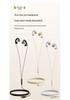 Bone Conduction Wired Earphones with Type-C and 3.5mm Connectors, Ear Clip Design, Wired Control Microphone, Ideal for Gaming