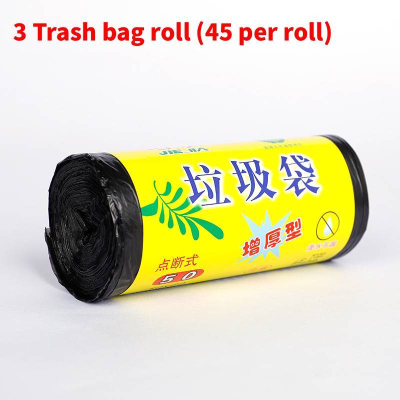 Plastic Disposable Thick Garbage Bag For Hotel Hospital Home Use With Open Top Design