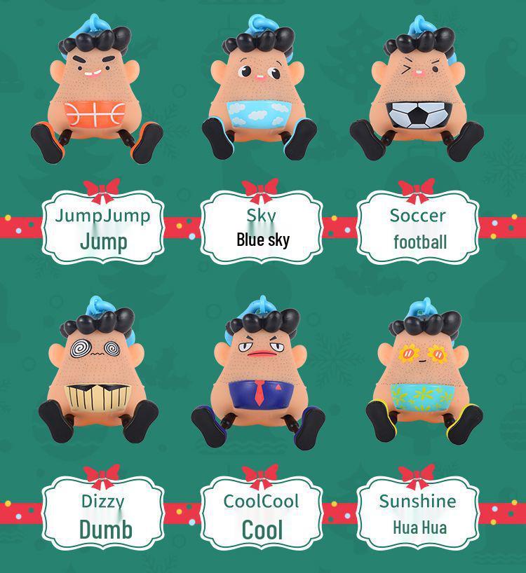 Creative Stress Relief Toy: Blackhead & Beard Plucking Keychain Pendant.