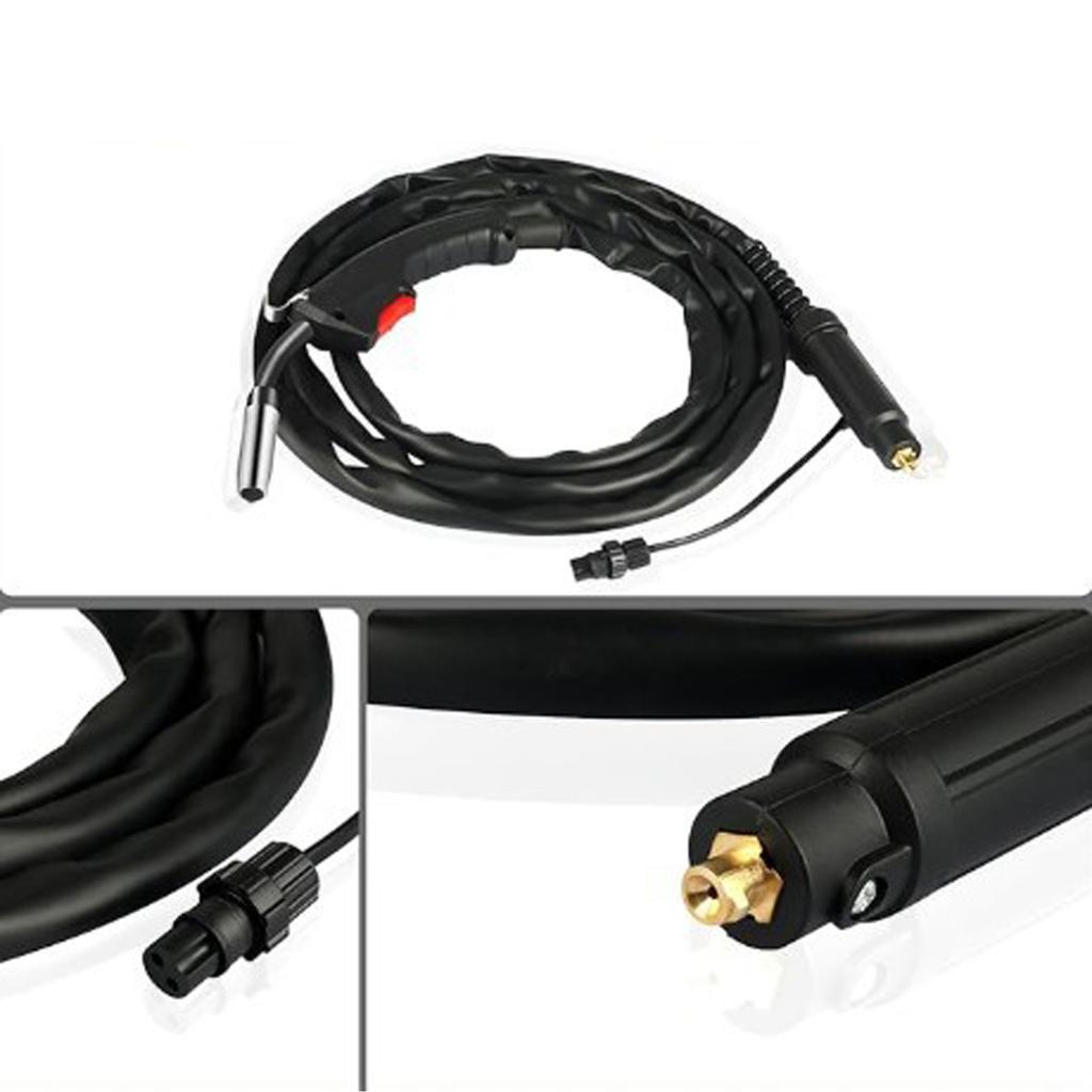 Semiautomatic F180 180A 14AK Airless Welding Gun 2 Meters MIG Welding Gun Torch Stinger Small Welding Machine Flux Cored Wire