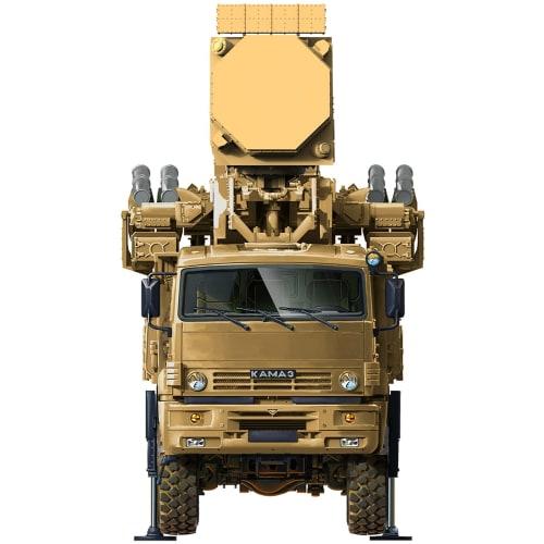 Tiger Model 1/35 Russian Pantsir-S2/SA-22 Greyhound Plastic Model Kit TML4645, Molded in Color