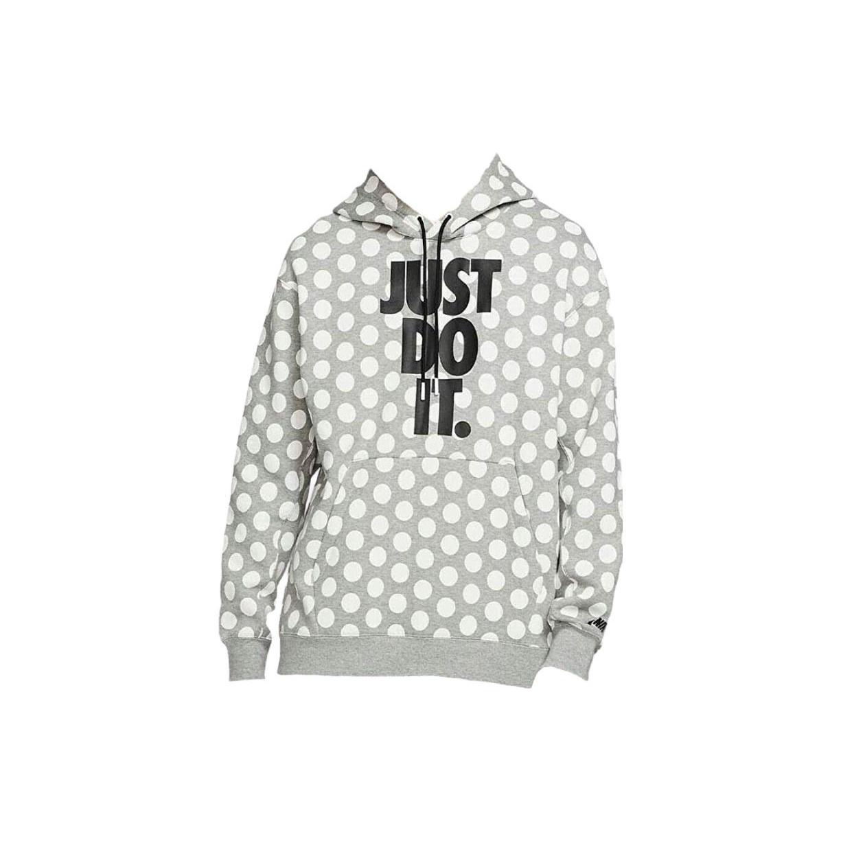 Nike Full Out Dots Hoodie Grey White Men s BV5531-063 M