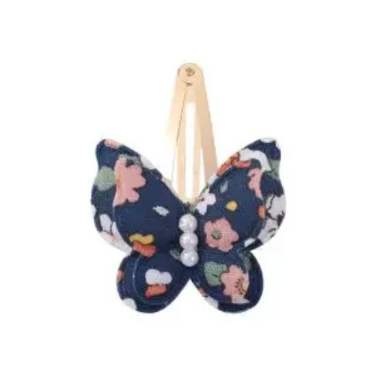 40 Style Butterfly Hair Clips Print Alloy Hairpin Simulated Pearl Bow Hair Clip Kids Hairbangs Diy Korean Accessories