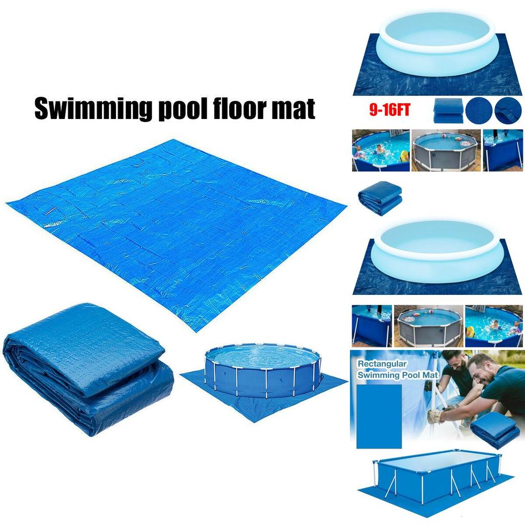 Faltbare Schutzmatte für Schwimmbecken aus Polyethylenmaterial