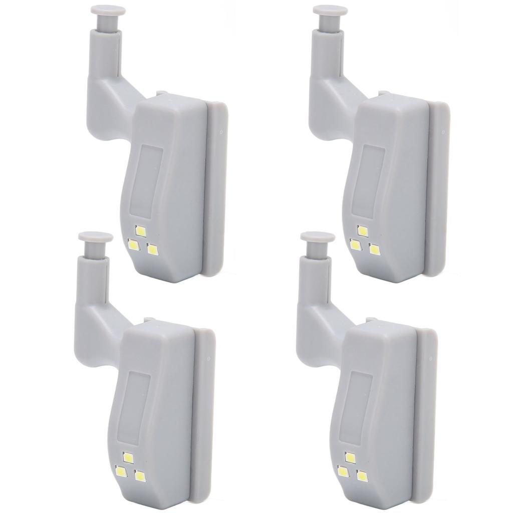 10 Sets Hinge LED Light High Brightness ABS Cabinet Hinge Light with 3 LED Lamp Beads Hinge Lights