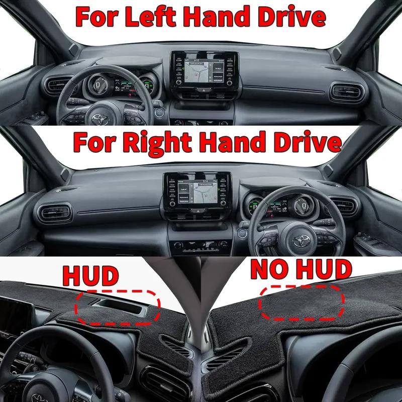 for Toyota Yaris Cross -2024 GR Car Dashmat Dashboard Cover Pad Dash Mat Sunshade Protective Carpet Accessories