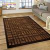3D Pharaoh Hieroglyphic Egyptian Mythology HD Rug Carpet for Living Room Bedroom Home Decor,Non-slip Decoration for Sofa Doormat