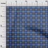 oneOone Cotton Flex Dusty Brown Fabric Madras Check Dress Material Fabric Print Fabric By The Yard 40 Inches