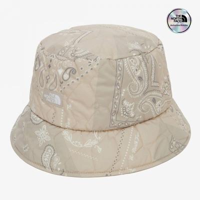 The North Face Low Brim Padding Hat Beige Ne3hr54d