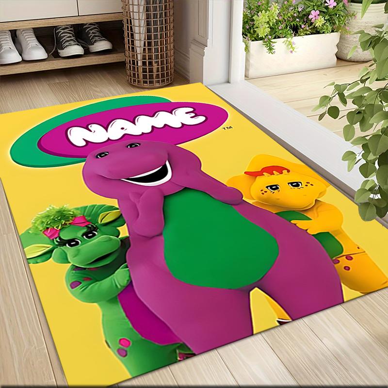 Custom Name "Shadow Warrior Emblem" Carpet Rug Customizable Soft Washable Anti-Slip Home Living Room Sofa Mats Personalized Rug. 0909155