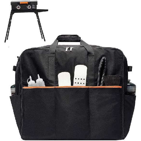 

Чехол для гриля NOELIFE для 22-дюймовой сковороды Blackstone с крышкой и подставкой, водонепроницаемые аксессуары для сковороды Blackstone 17 и 22 дюйма, ветрозащитный и Bag-with Hood on Stand