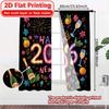 Set Of 2 Flat Printing Newyearbliss Curtain Yarn Curtains Room Decor Perfect Bedroom Living Modern Made Polyester Sitting Window Treatment