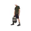 Armani Exchange SS22 Solid Color Mid Waist Drawstring Logo Straight Loose Casual Shorts Men Shorts Black 6LZSFD-ZJ5NZ-1200