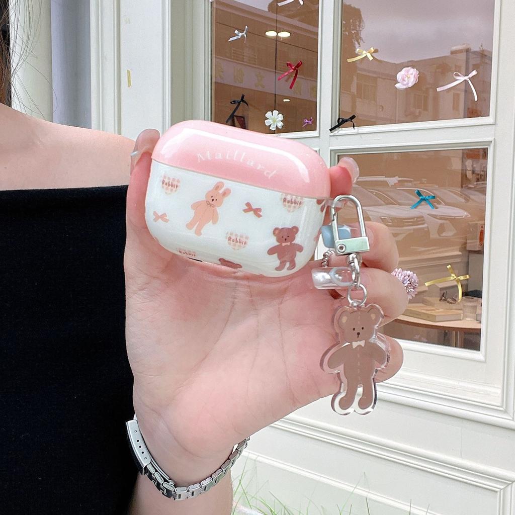 AirPods1/1/1 Apple AirPods Pro1 Rabbit Bear Wireless Bluetooth Anti-drop Earphone Cover Protective Case