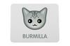 Burmilla - Mouse Pad by Art-Dog Brand
