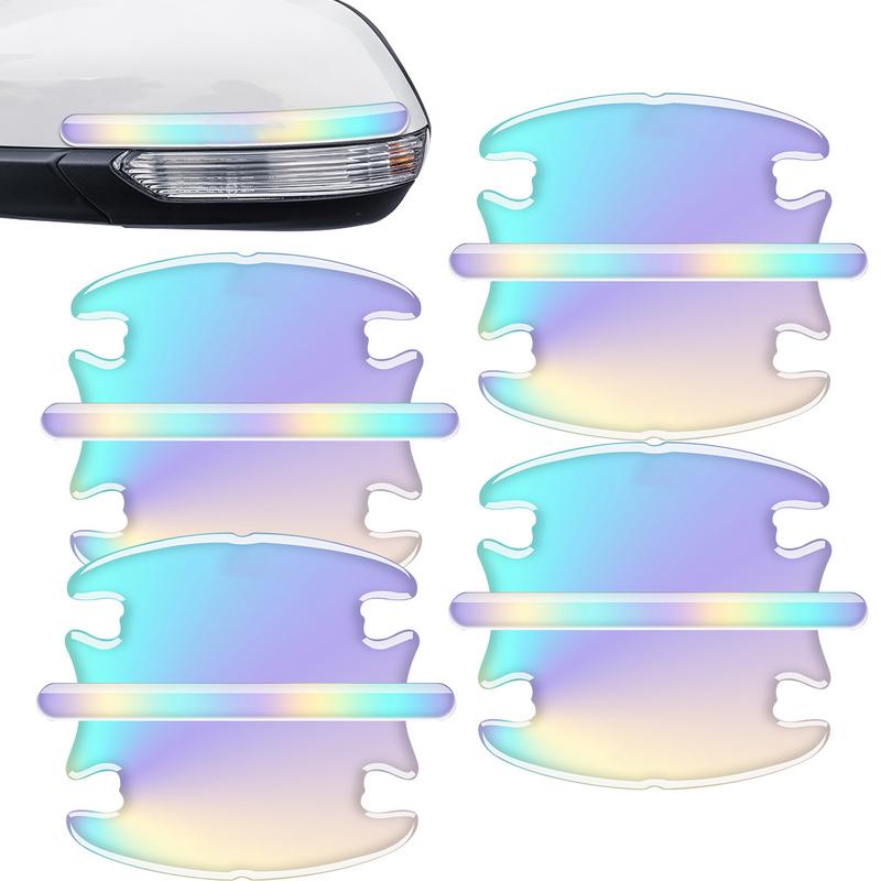 

Car Door Protector Car Door Scratch Protector 4 Set Protective Colorful Decorative Sticker Weather Resistant Exterior Protection United States