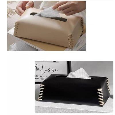 Luxury Leather Tissue Box Stylish Organizer For Tea Table And Dining Table Functional And Elegant Home Decor