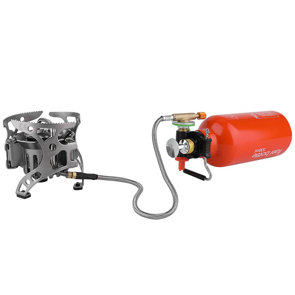 Outdoor Backpacking Furnace Oil Gas Portable Fuel MultiUse Camping Picnic Gas Cooking Stove