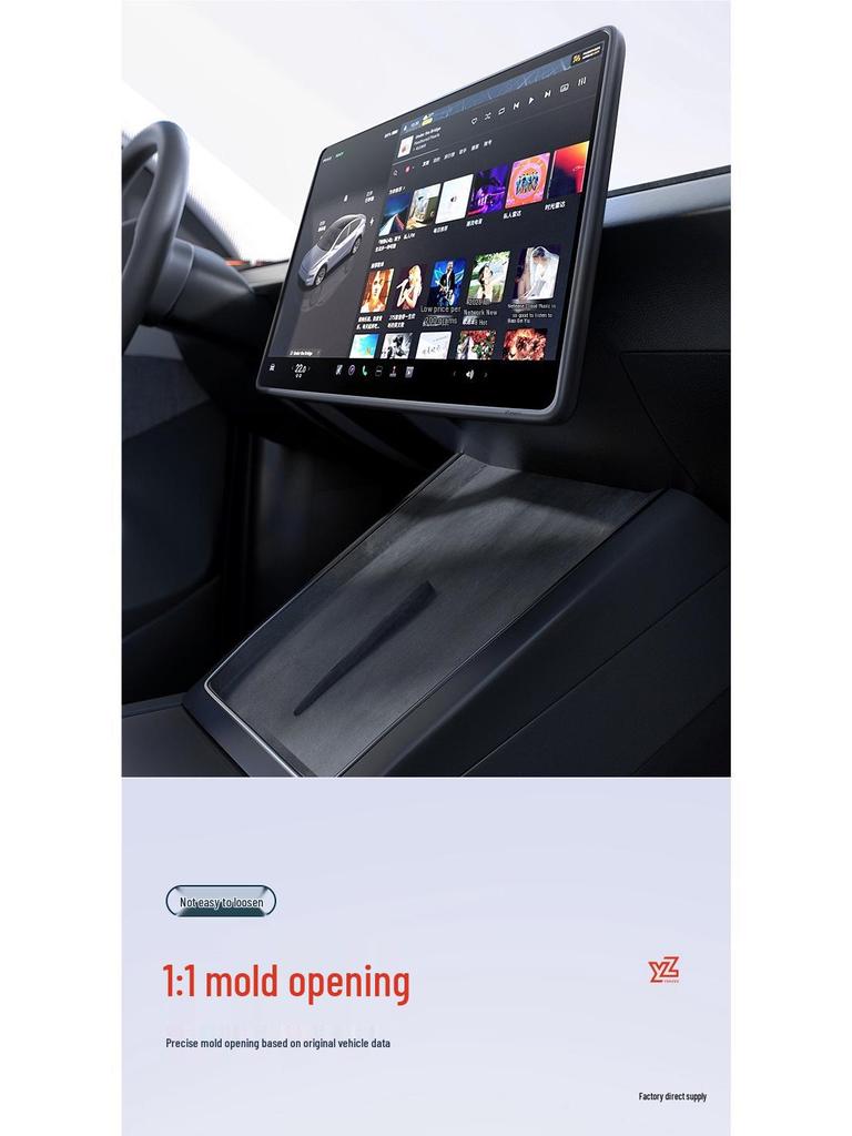 Silicone Frame Protective Cover for Tesla Model 3/Y/YL Center Console Screen