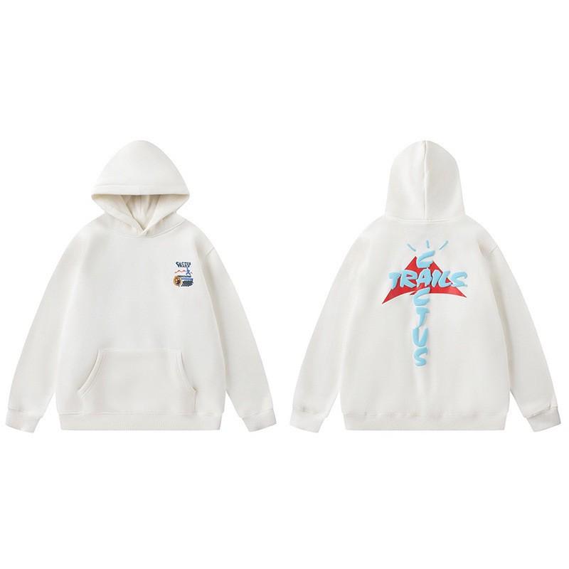 Unisex Oversized Drop Shoulder Hoodie Pants Set With Graffiti Print Cotton Blend Winter Casual Loungewear