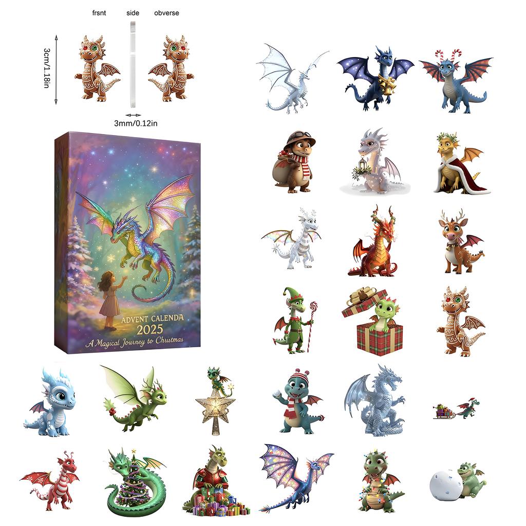 לוח הספירה לאחור כולל 24 מתנות, לוח ספירה לאחור ומתנת הפתעה