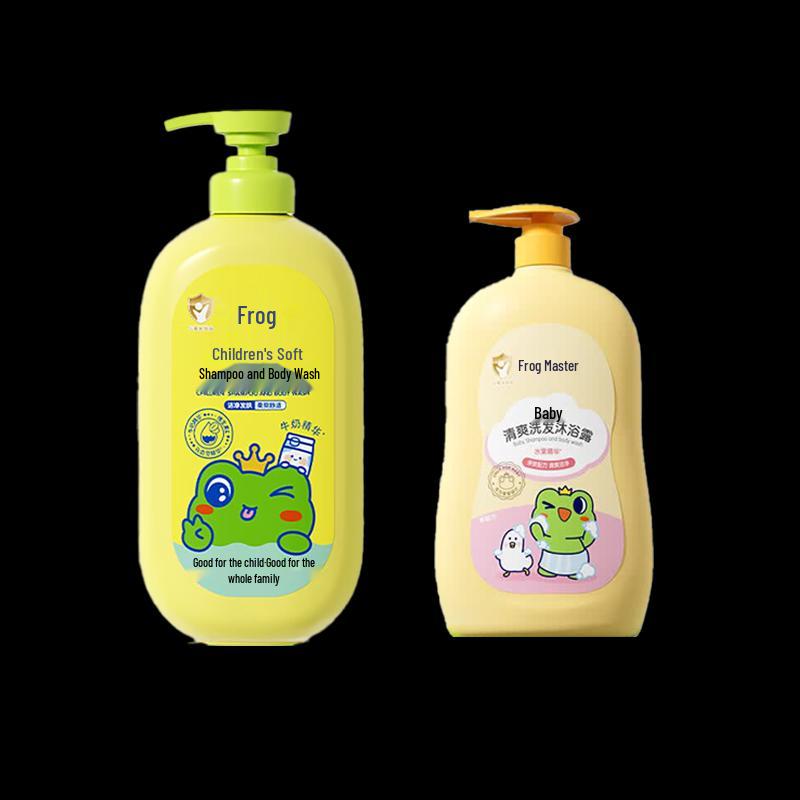 Frog Prince Kids Milk 2-in-1 Shampoo & Shower Set