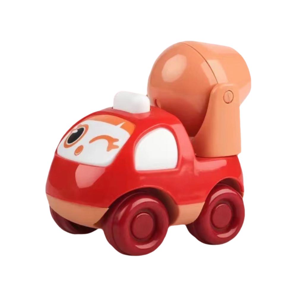 

Battery-Free Cartoon Car Toys Plastic Mixer Dump Truck Tractor Toy Birthday Gifts
