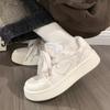 Popular Women Samll White Shoes Street Style Student Casual Sneakers Thick Bottom Skateboard Shoes Fashion Shoes For Woman Mujer