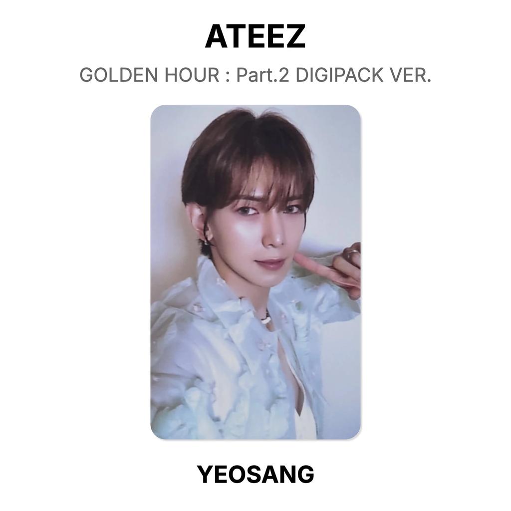 ATEEZ GOLDEN HOUR : Part.2 DIGIPACK VER. Official Photocard