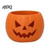 Halloween Pumpkin Planter Face Succulent Planter 3D Printed Jack O Lantern Flower Pot Table Centerpiece Theme Seasonal Container for Indoor