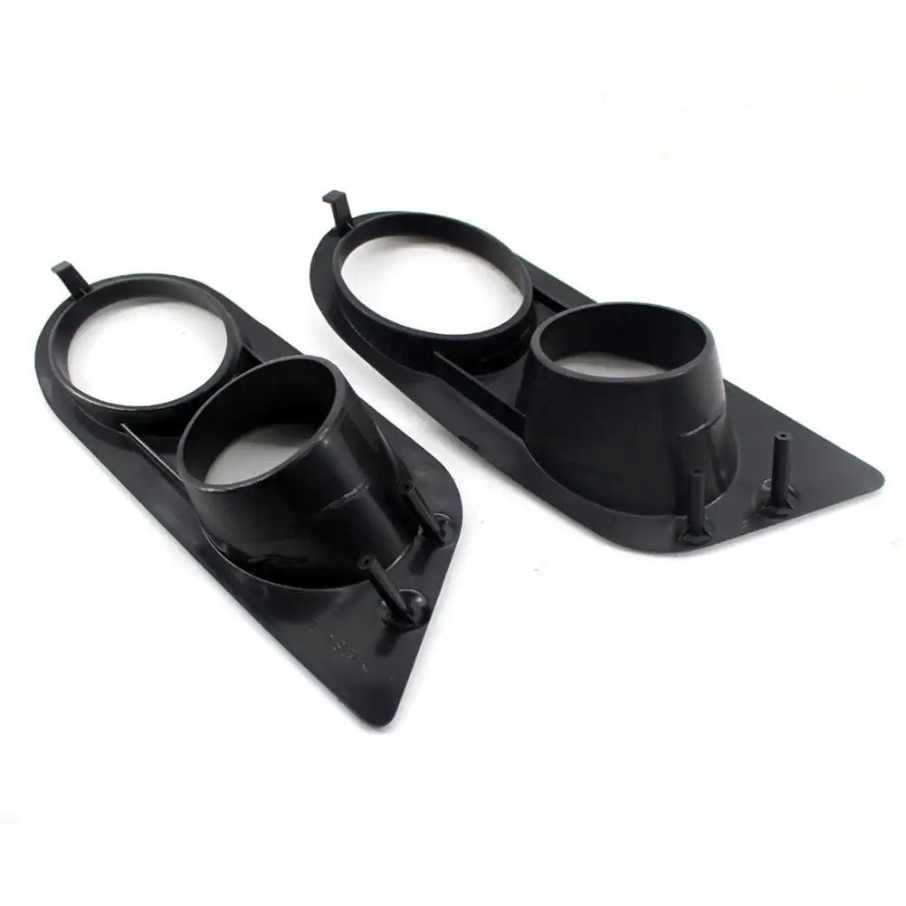 1 Paar Auto-Nebelscheinwerfer-Abdeckung, Grillrahmen, Kohlefaser, umgibt Luftkanal, Nebelscheinwerferhaube für BMW E46 M3 2001 2002 2003 2004 2005 2006