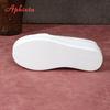 Fashion Aphixta White Wedge Heels Slippers Bling Crystal Design New Woman Shoes Mulers Platform Sandals Peep Toe Slides Plus Size 42