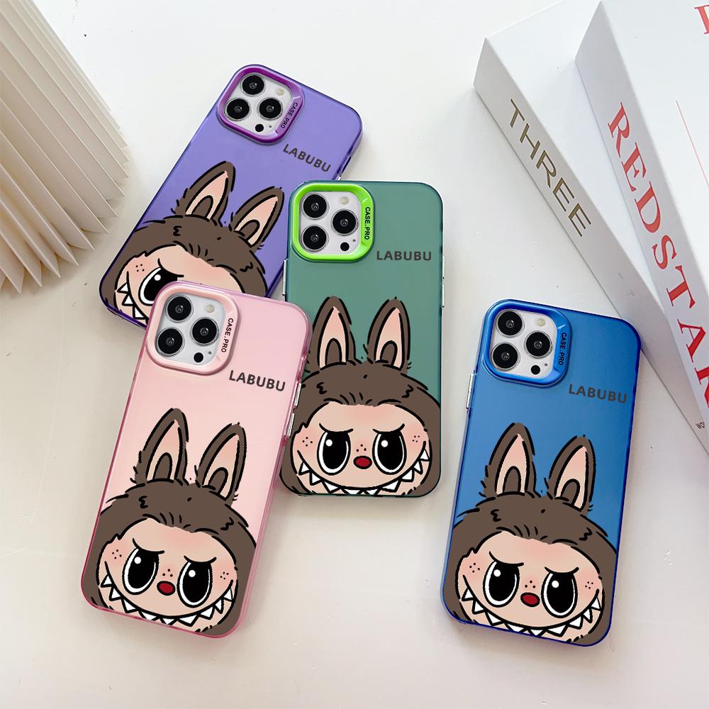 Painted Pattern Colorful Sliver Double Sided Hard Shell Shockproof Anti-fall Phone Casing for Huawei Honor Infinix Tecno iPhone