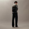 Calvin Klein Letter Embossed Casual Large Capacity Backpack Men Backpack Space-Black 4G3043G-UB1