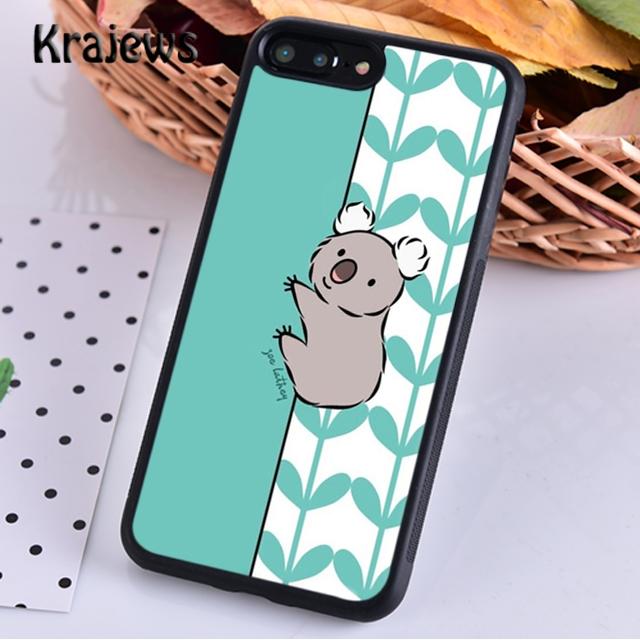 Cute Cartoon Koala For iPhone 17 Air 16 Phone Case Cover 15 14 plus 12 13 pro max coque Shell Fundas