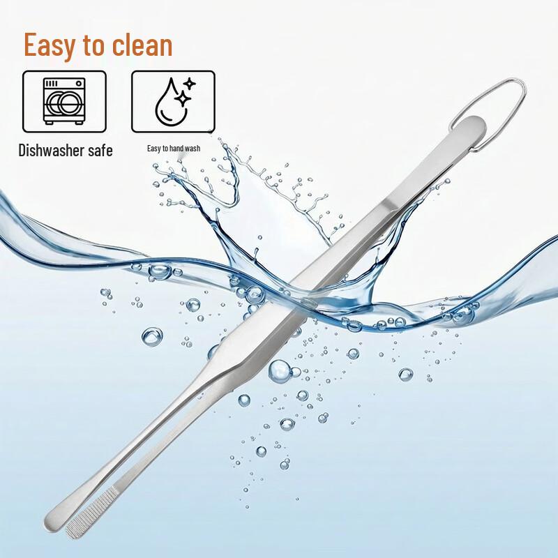 Abdo 10-Inch Stainless Steel Food & BBQ Tongs Set