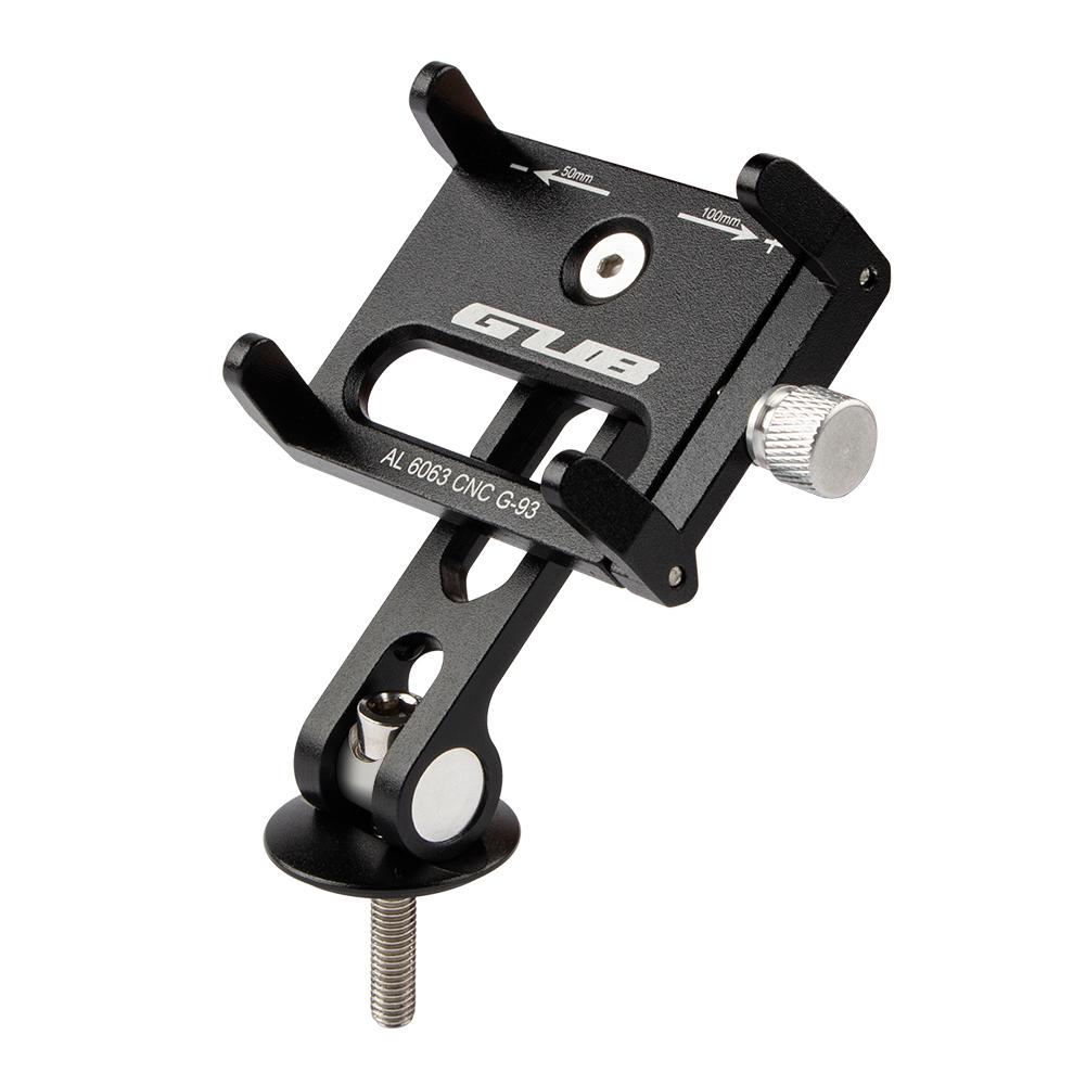 GUB Adjustable Bicycle Stem CellPhone Mount Aluminum Alloy Handlebar Mobilephone Support Centered Installation Cycling Equipment China Mainland