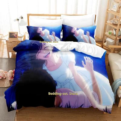Dance Dance Danseur Bedding Set Cartoon Anime Three-Piece Set Adult Kid Bedroom Three-Piece Suits 3D Kawaii Juego De Ropa D