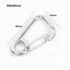 Multistyles Safety Diving Buckle Clip Camping Carabiner Simple Hook  Snap Kayak Accessories