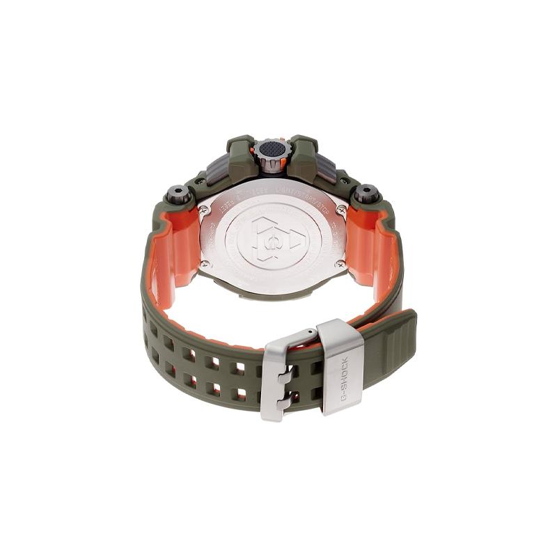 Casio G-SHOCK Serie Aerospaziale GRAVITYMASTER Potente Verde Oliva Stile Militare Professionale per il Volo Movimento al Quarzo Solare Resina GPW-1000KH-3A2021