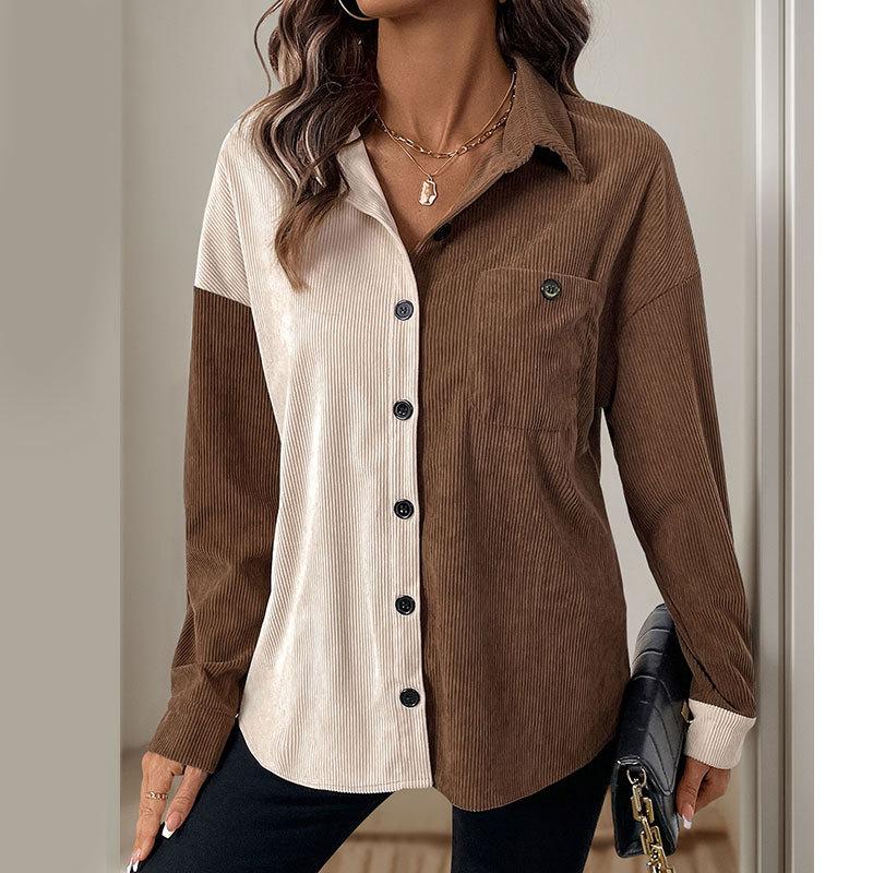 YYFS Mote Dame Casual Høst Vinter Langermet POLO-Hals Pullover & Langermet