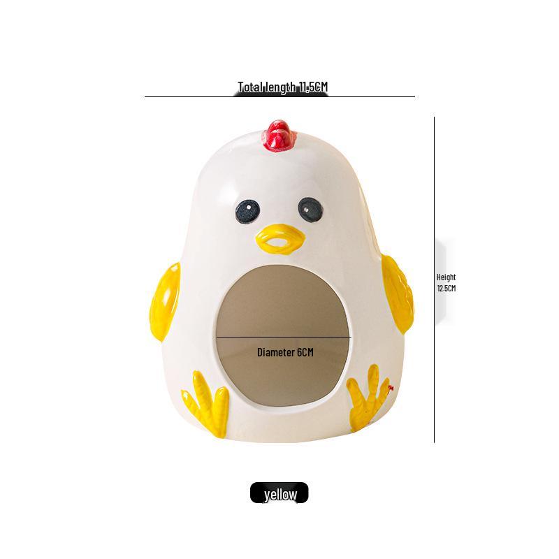 Керамическое охлаждающее гнездо: Летнее укрытие для хомяка и морской свинки