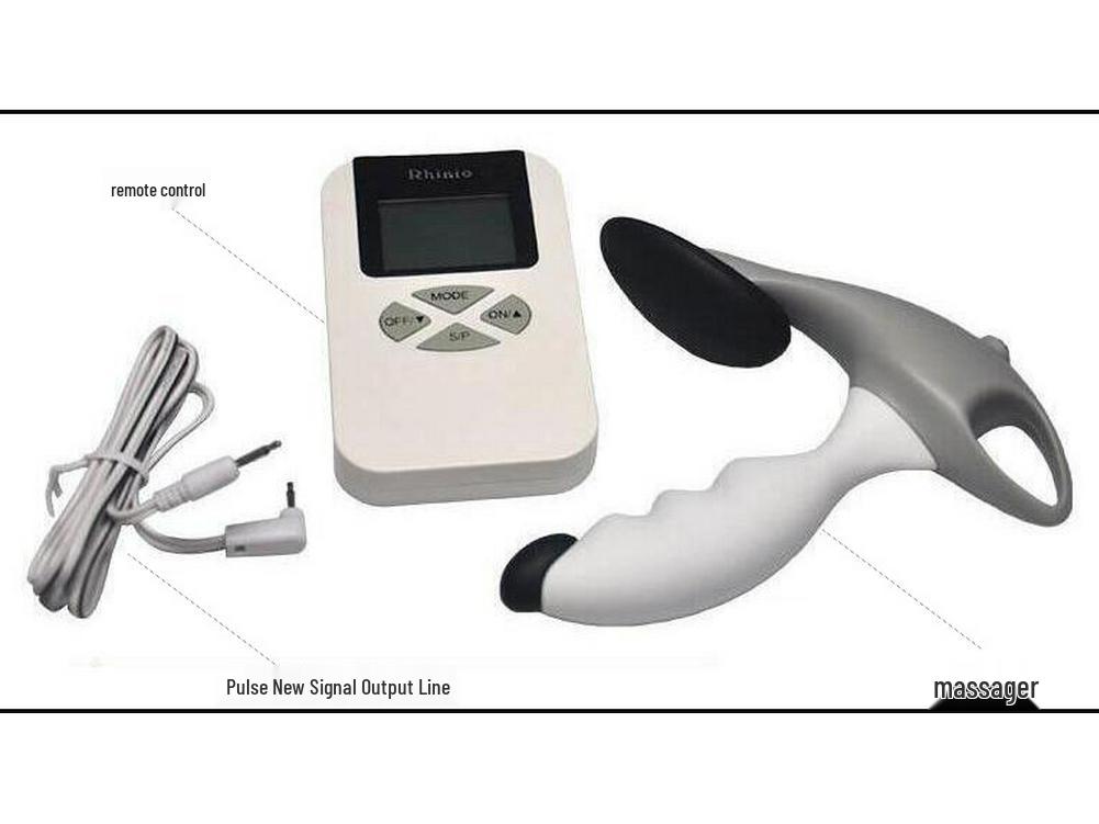 Męski masażer prostaty Takashima RMX-4 z polem magnetycznym silikonowy